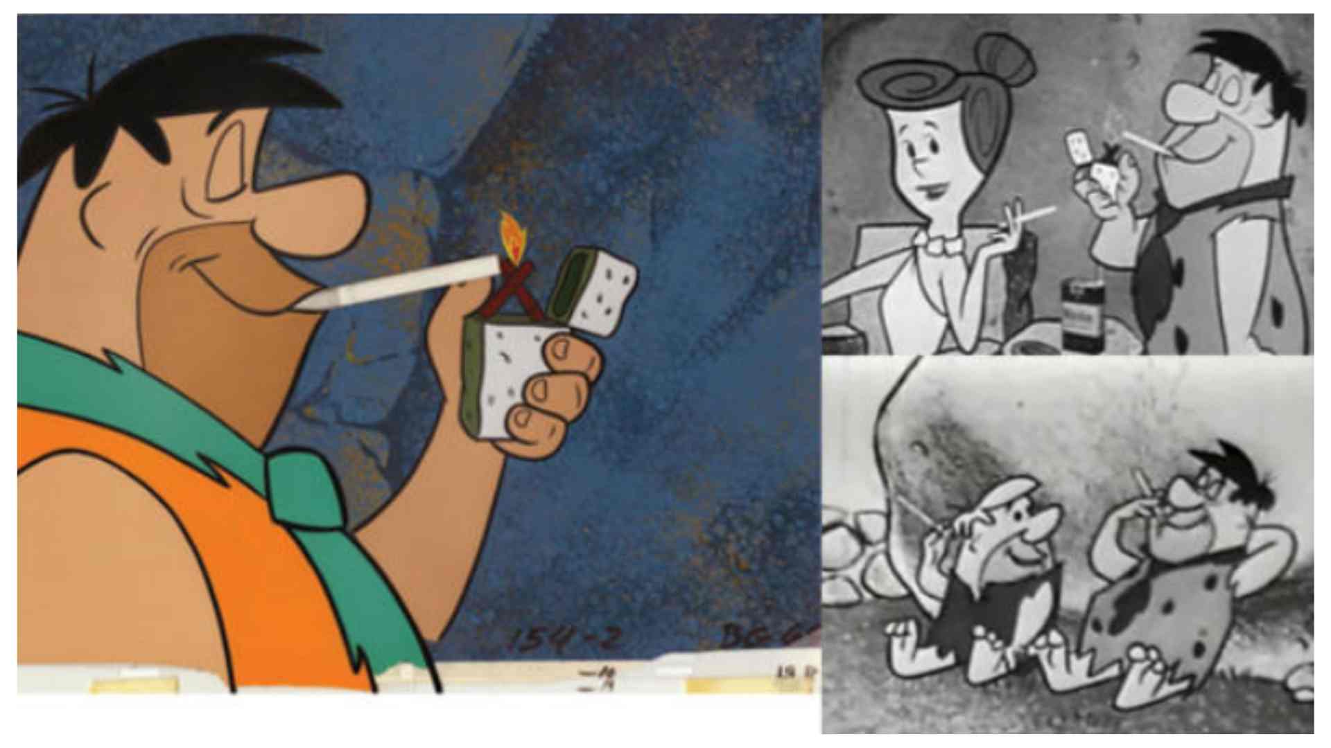 Flinstones-ék is cigarettáznak