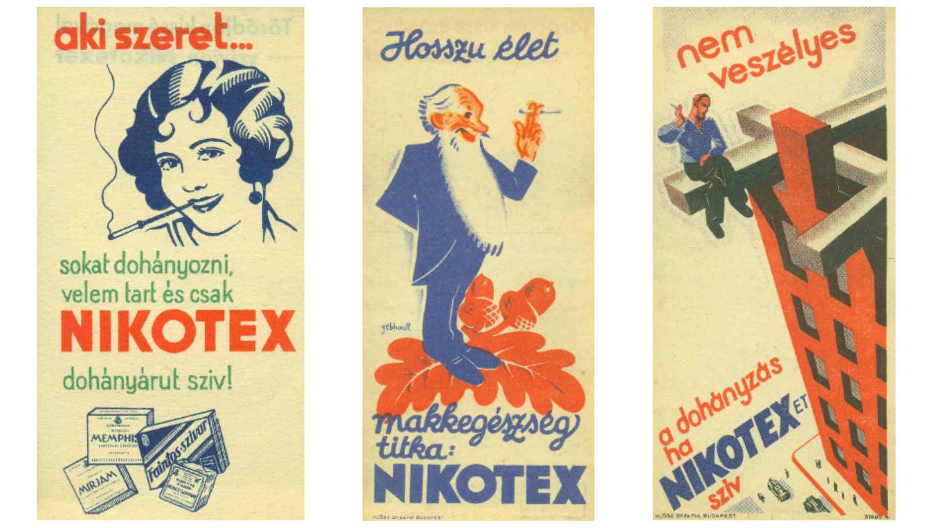 Nikotex reklámok II.