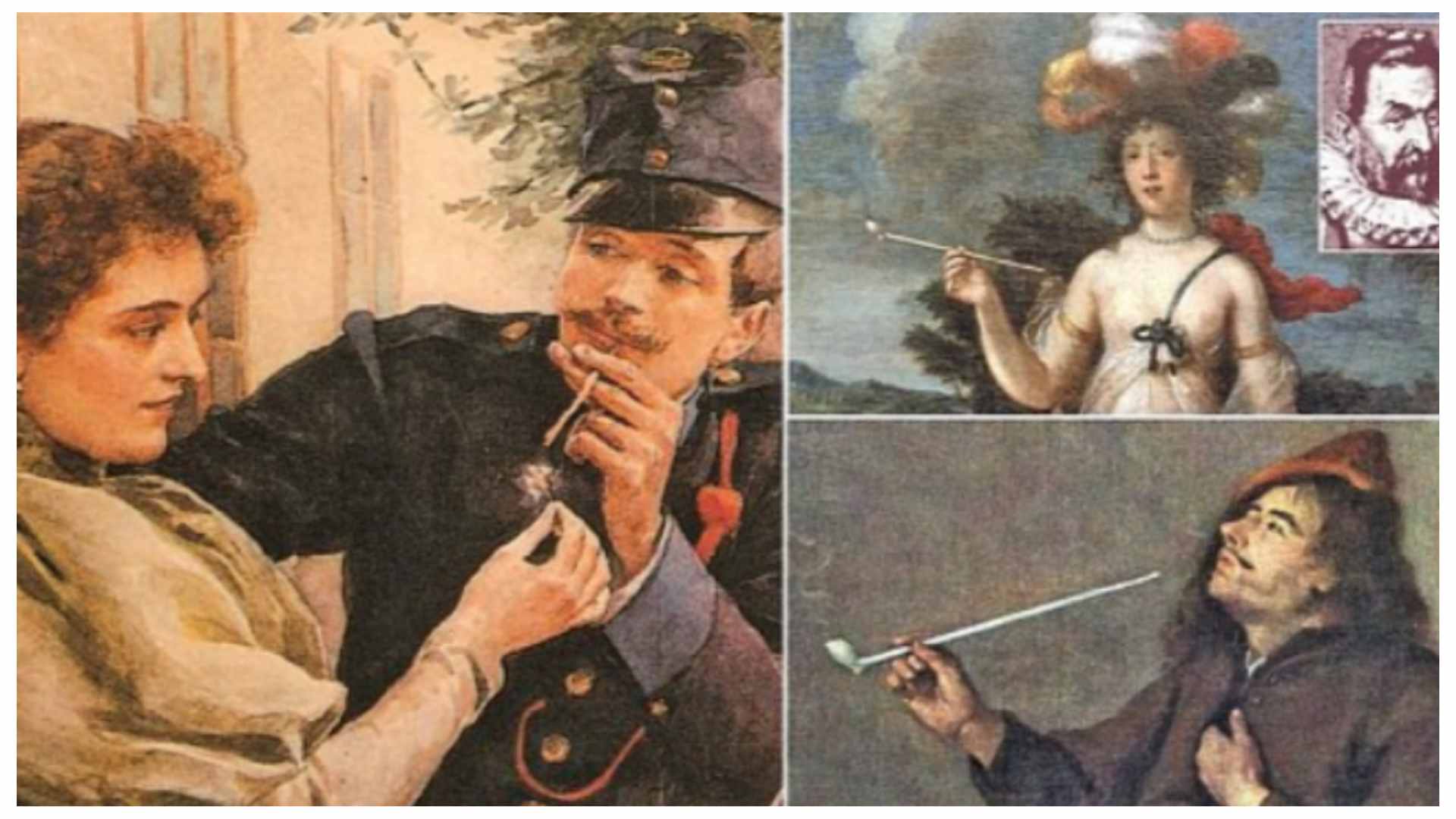 Dohányzás a régmúltban