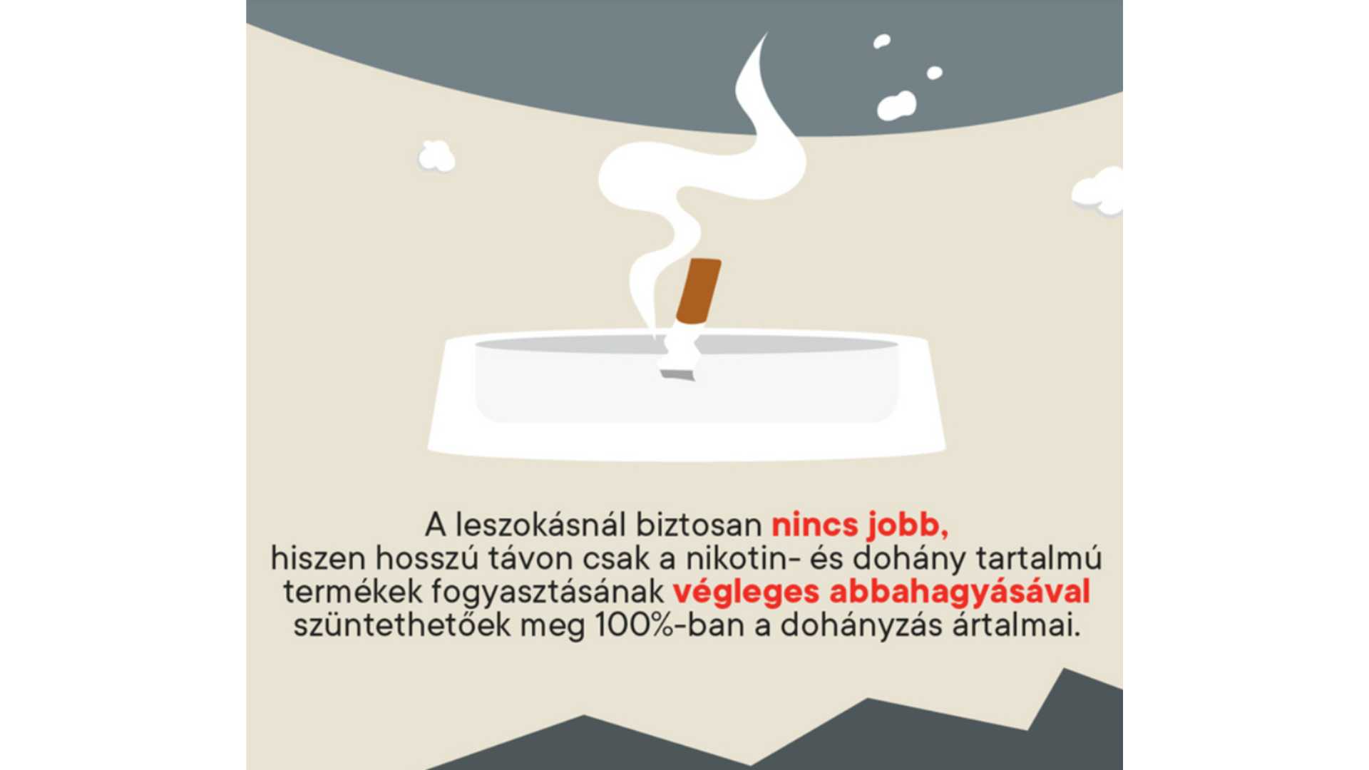 a leszokásnál nincs jobb